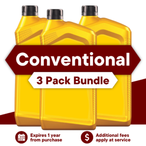 3PACK - Jiffy Lube Signature Service® Oil Change (Conventional Oil) - 3COLCON