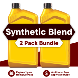 2PACK - Jiffy Lube Signature Service® Oil Change (Synthetic Blend) - 2SCBLE