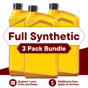 3PACK - Jiffy Lube Signature Service® Oil Change (Full Synthetic) - 3FSCOL