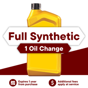 1PACK - Jiffy Lube Signature Service® Oil Change (Full Synthetic) - 1FSCOL